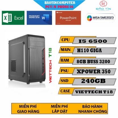 PC Văn Phòng CORE I5 6500 RAM 8GB SSD 240GB