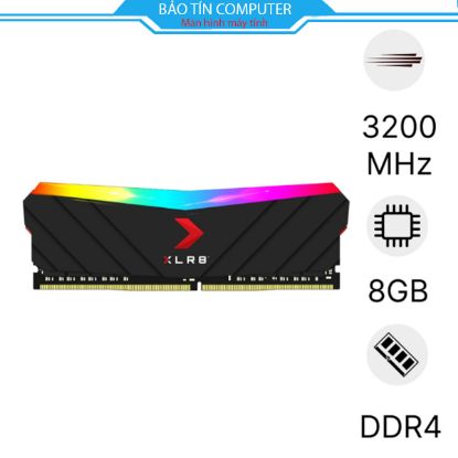 RAM PNY XLR8 DDR4 3200MHz Heatsink RGB 8GB