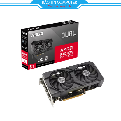VGA Asus Dual RX 7600 8GB EVO OC