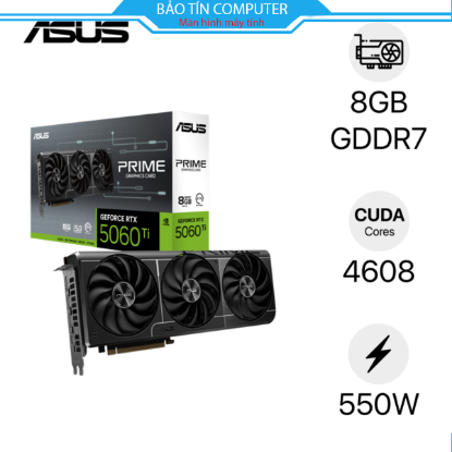 VGA ASUS PRIME RTX 5060 Ti 8GB GDDR7