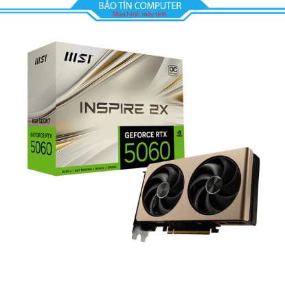 VGA MSI RTX 5060 8GB INSPIRE 2X OC