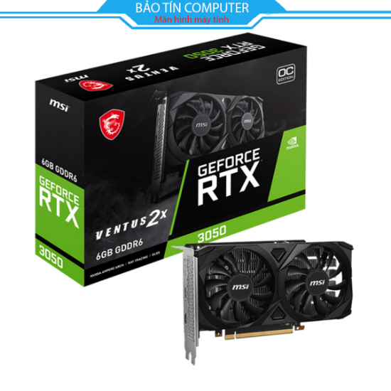 VGA MSI RTX 3050 VENTUS 2X 6GB OC