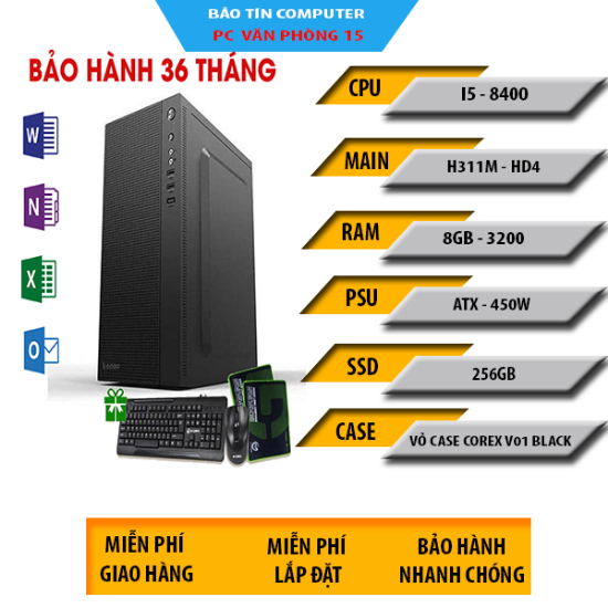 pc văn phòng 15