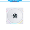 Quạt Tản Nhiệt Lian-Li UNI Fan TL Wireless LCD 120 Reverse Triple White