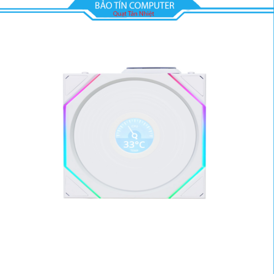 Quạt tản nhiệt máy tính Lian Li Wireless Reverse White Cooler TL 120-3 - 12RTL1W3W
