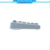 Bàn phím cơ AULA F75 - 3 Mode Sea Blue Grey Wood V3 switch