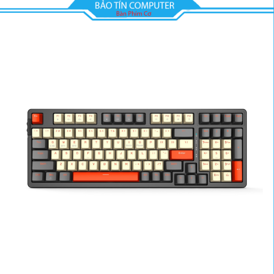 Bàn phím cơ E-DRA EK398L Wireless Alpha Red switch